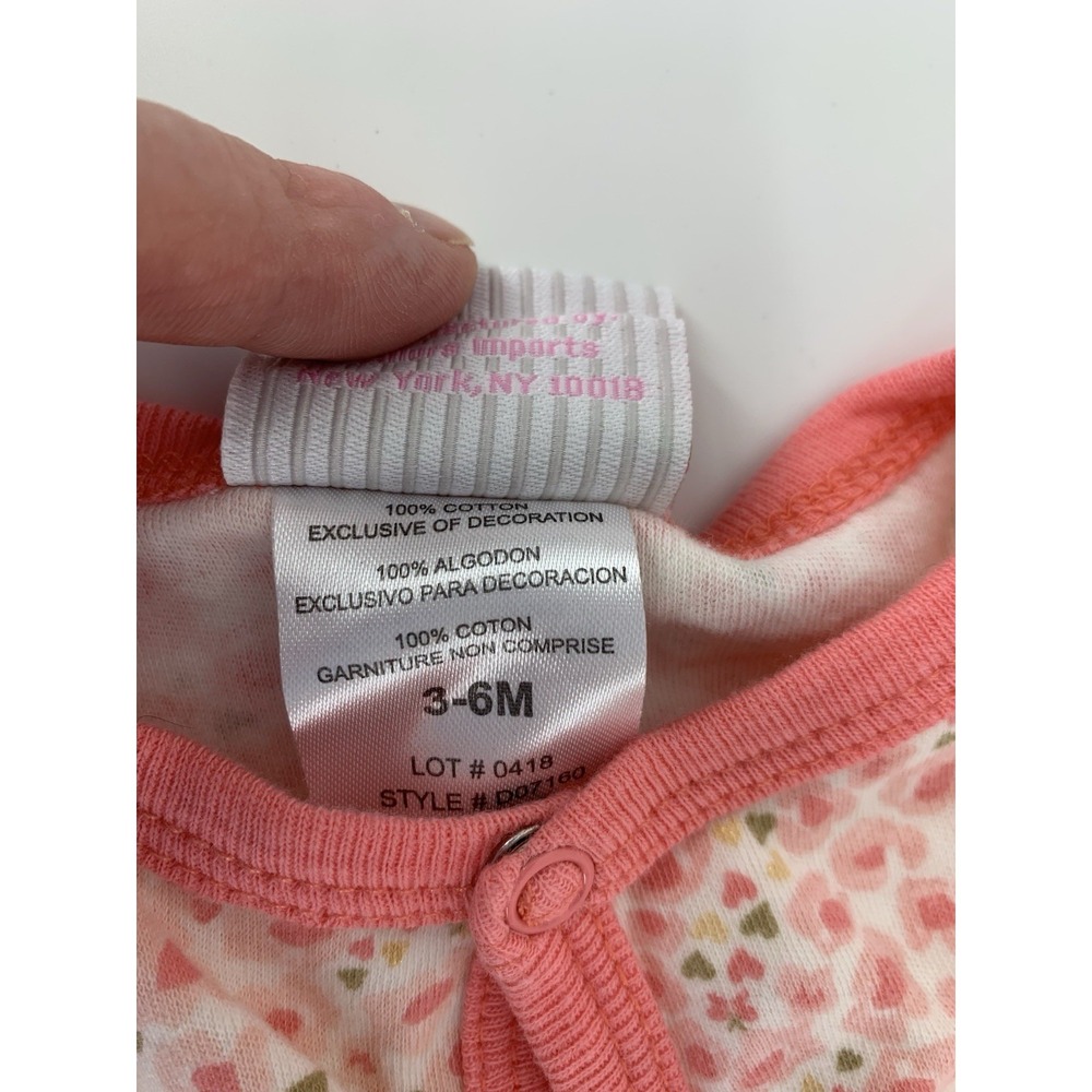 Bundle 6-pieces Fall/Winter Baby Girl Clothing 3-6‎ MTHS Carter's Gap - Picture 3 of 13